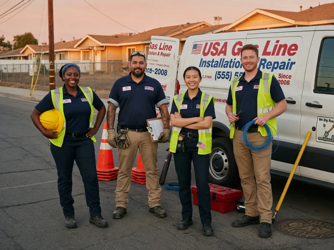 Gas Line Installation company in Shrewsbury, PA